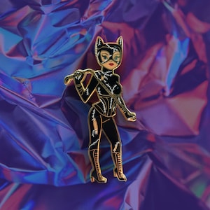 Catwoman Enamel Pin