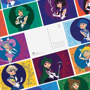 Sailor Moon Postcards