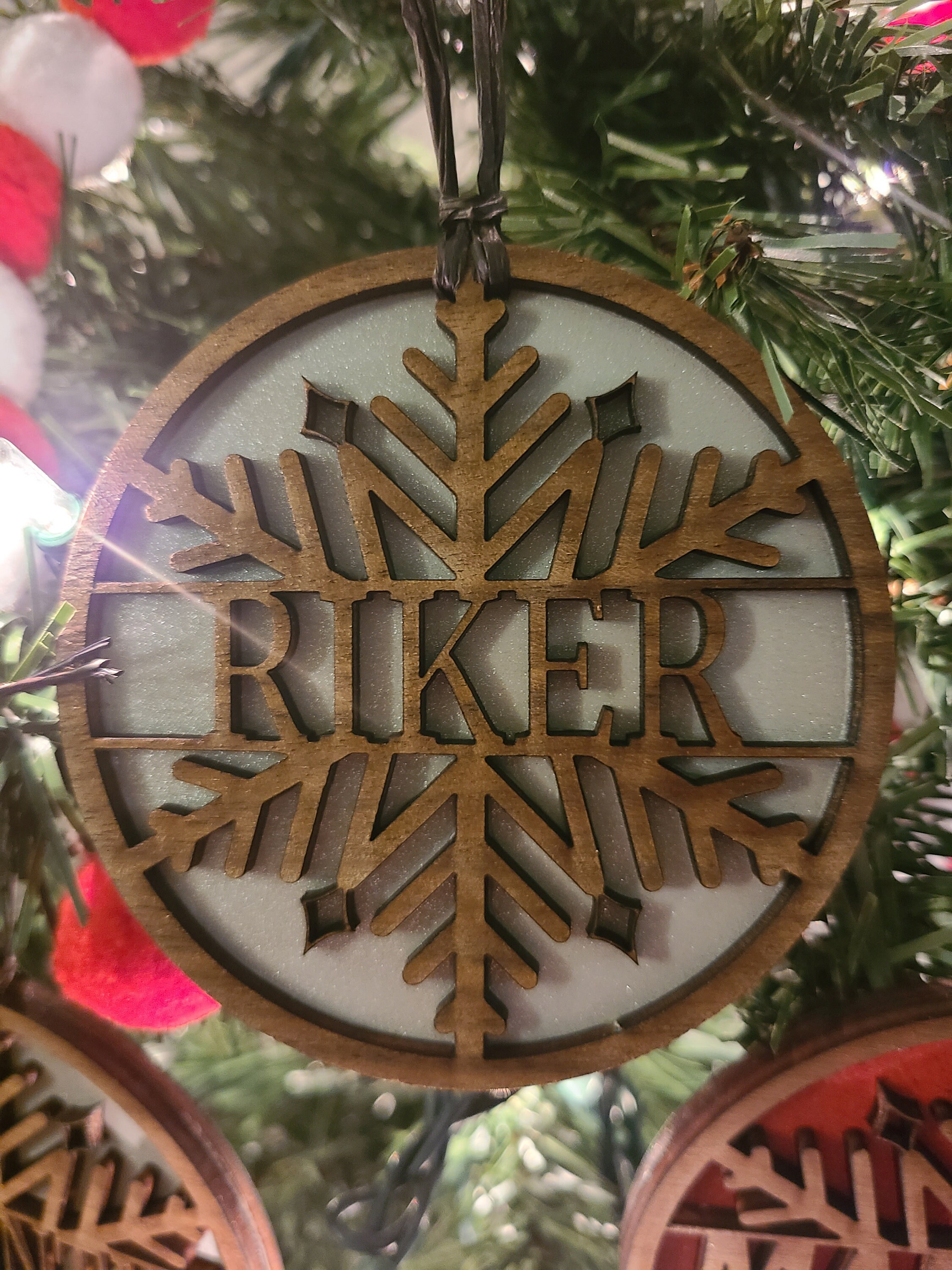 Annoying Each Other For 50 Years With Christmas Decor,Custom Wood Ornament,Gift For Couples