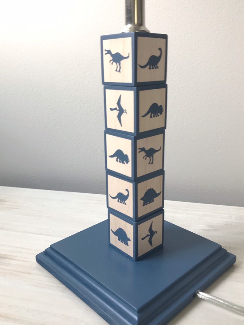 Dinosaur Nursery Lamp Dino Nursery Light Etsy