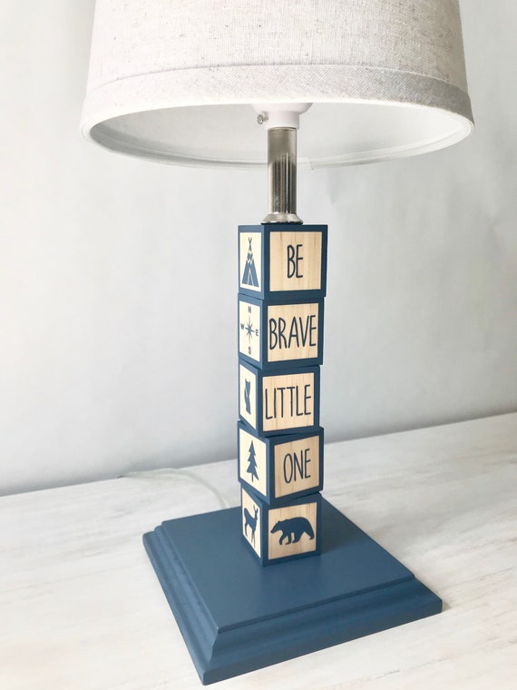 baby boy nursery lamp shade