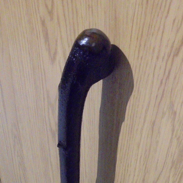 Irish Blackthorn Walking Stick, Cane. Handmade In Ireland . The stick You See Here Is The Stick You Will Receive.