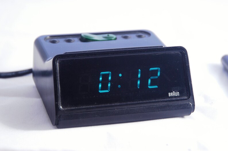 Braun Clock Alarm 4808 Dn30s Design Classics Lubs Rams Braun Clock Alarm 4808 Dn30s