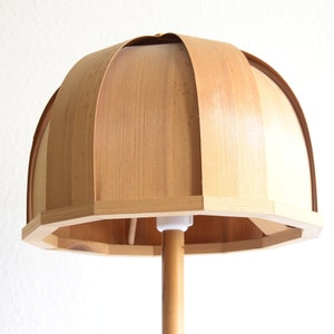 SOLBAKENS Svarveri / table lamp / pine / Sweden / 1970s image 6