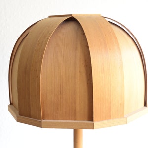 SOLBAKENS Svarveri / table lamp / pine / Sweden / 1970s image 5