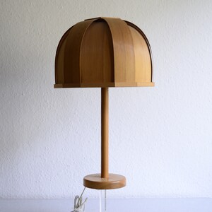 SOLBAKENS Svarveri / table lamp / pine / Sweden / 1970s image 2