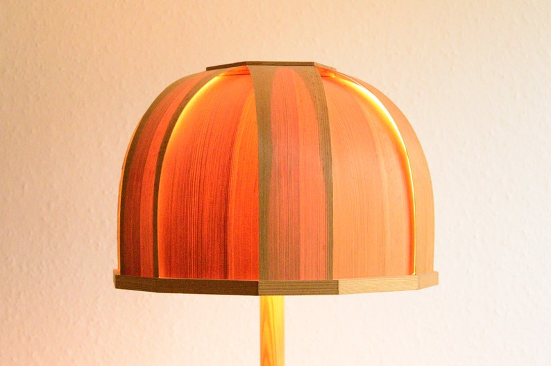 SOLBAKENS Svarveri / table lamp / pine / Sweden / 1970s image 3