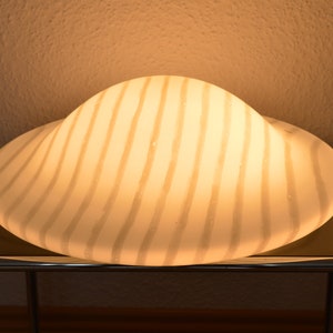 Large ceiling light / PUTZLER / Pils lamp / Mushroom / design classic / zebra pattern