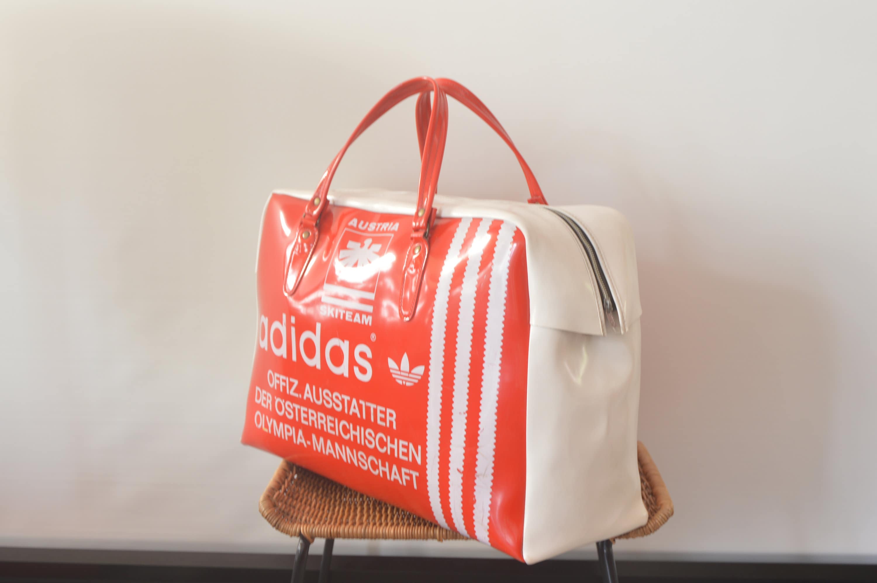 vintage peter black adidas bag