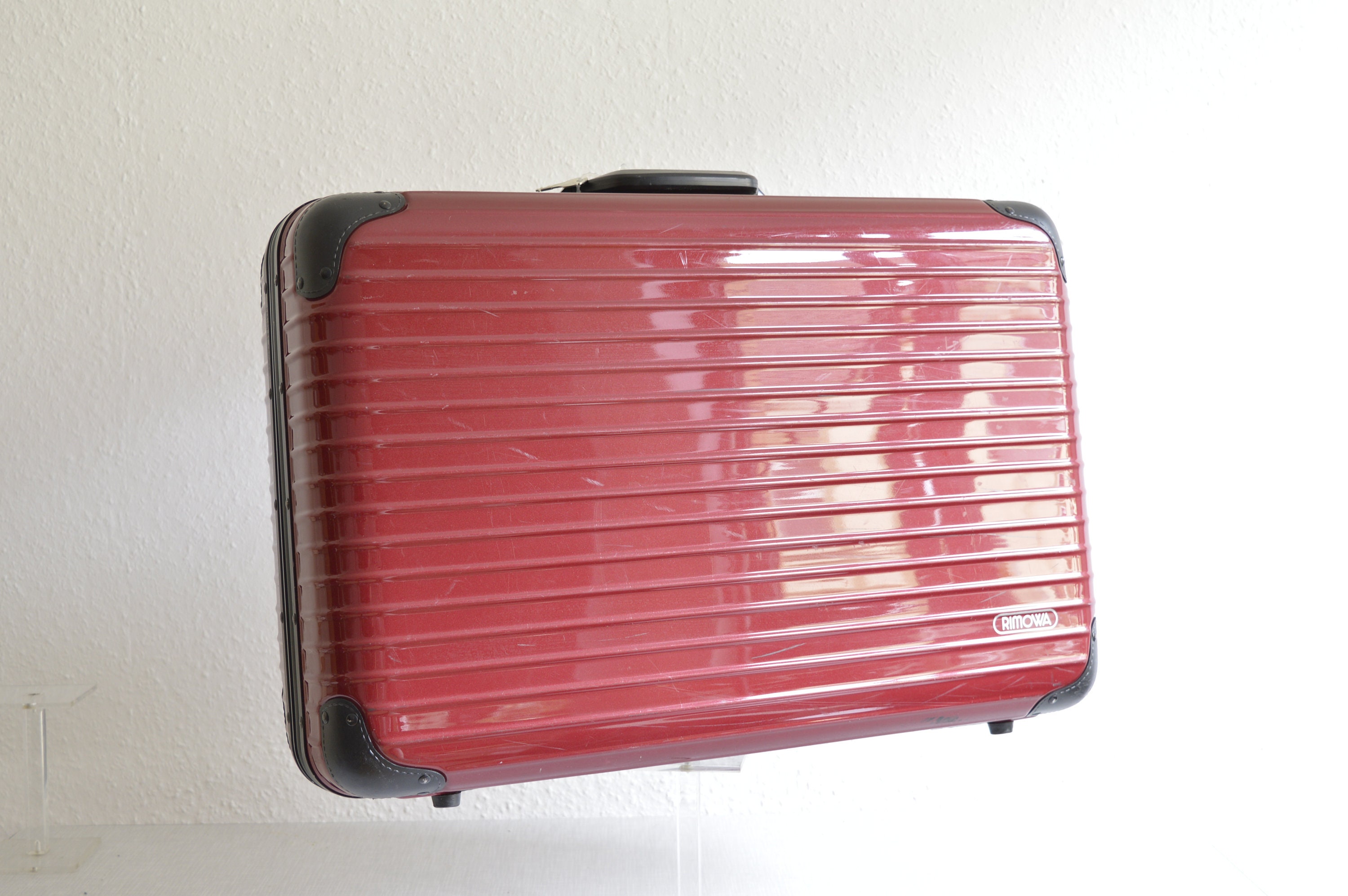 Vintage RIMOWA Suitcase / Wonderful Red / Very Good Condition