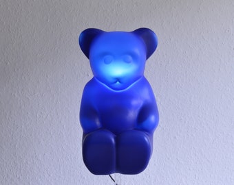 LUMIBÄR /blau / Elmar Flötotto / Höhe 34cm