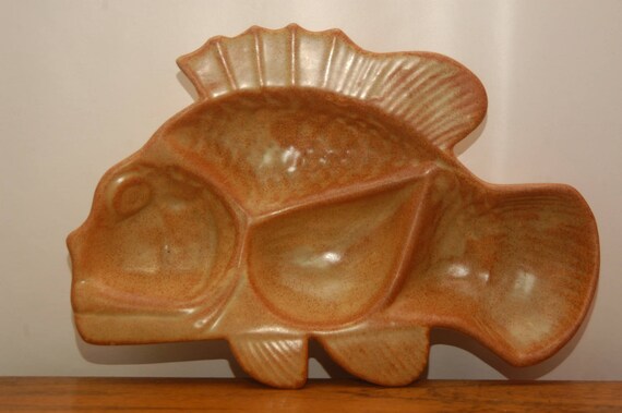 IB Laursen petit bol poisson grès Bleu