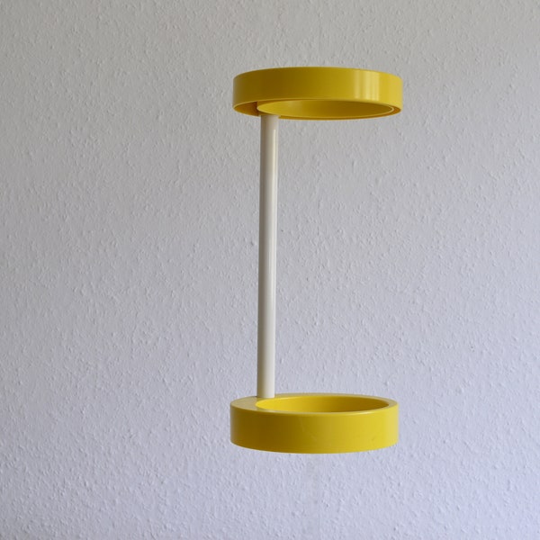 Umbrella stand / Yellow / 70s / Panton Style / Space Age