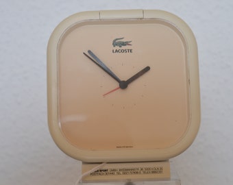 LACOSTE / Uhr / Wecker / Tischuhr / Alarm Clock