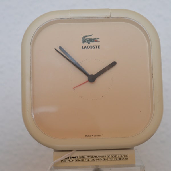 LACOSTE / Horloge / Réveil / Horloge de table / Réveil