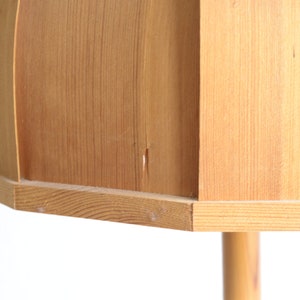 SOLBAKENS Svarveri / table lamp / pine / Sweden / 1970s image 7