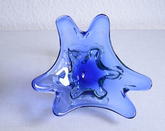 MURANO GLASSCHALE / Vintage Glasschale / Design Italien