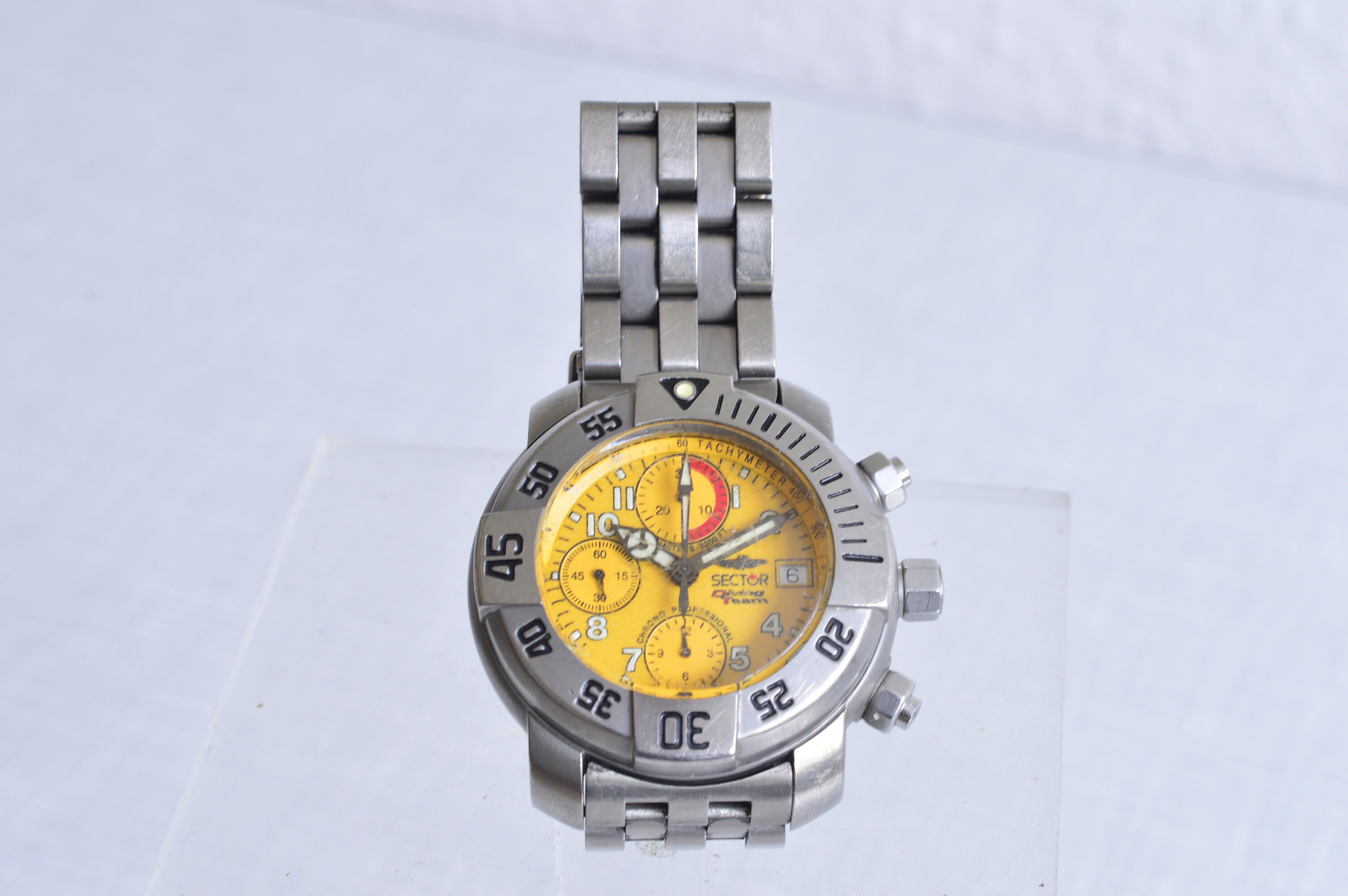SECTOR DIVING TEAM 1000 / 1000 Meter / Titan / Chronograph / | Etsy  Australia