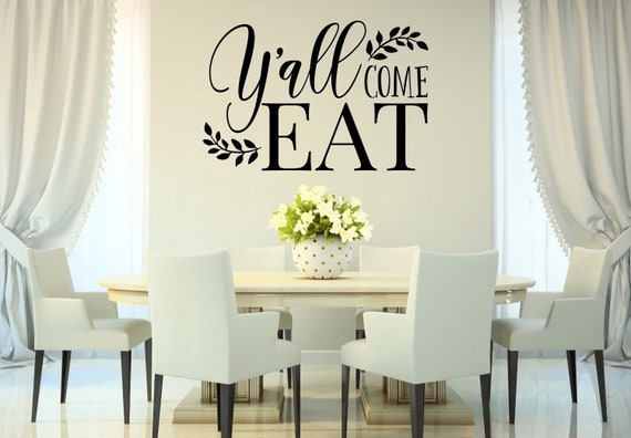 Dining Room Wall Decor, Kitchen Wall Decor, Wall Decals, Housewarming Gift For Mom, Kitchen Decorations, Rustic Home Decor, Fall Decorations