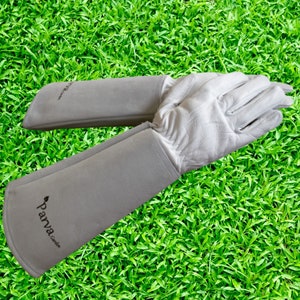 Long gardening gloves for womens deals