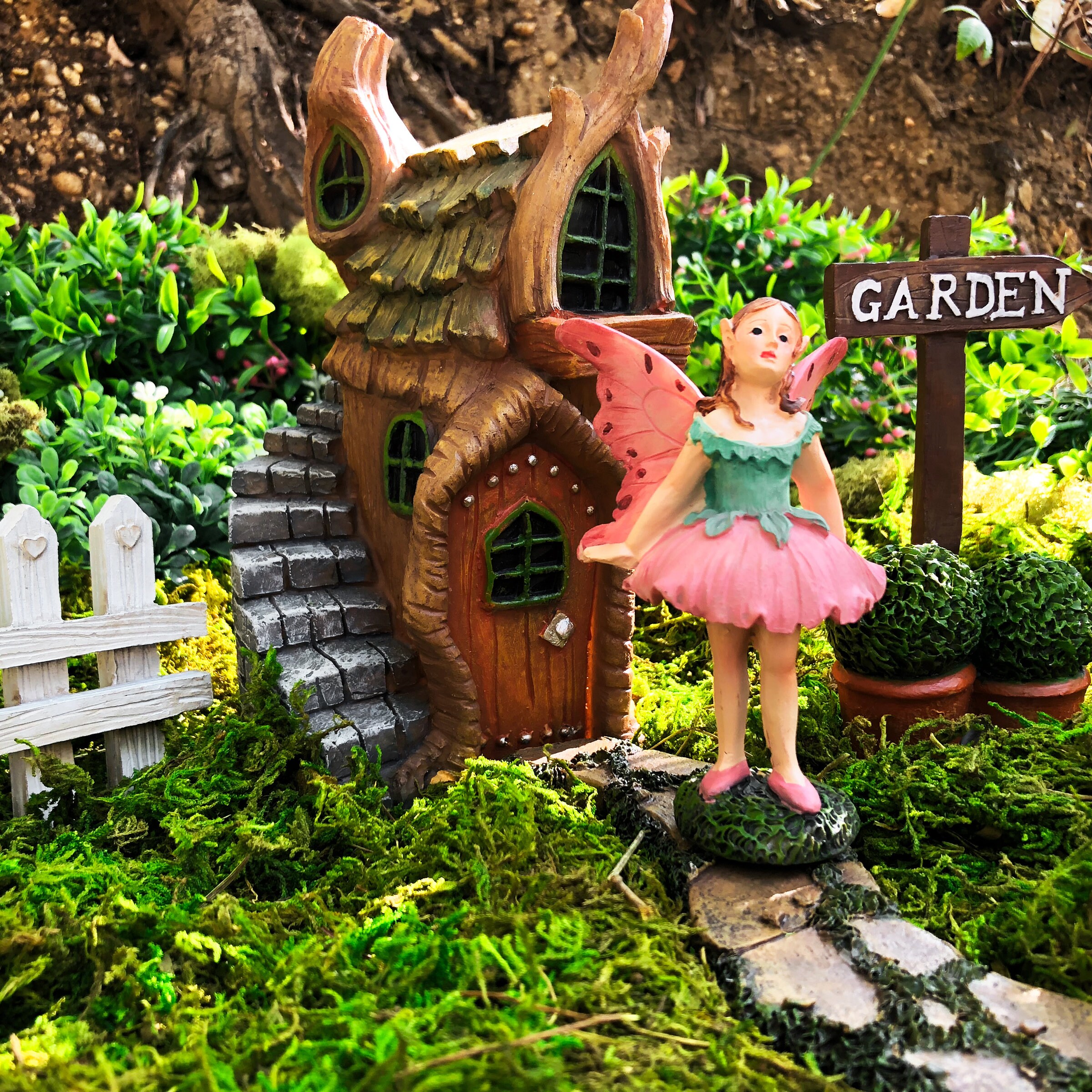 Fairy Garden Kit Complete Fairy Garden Set. Fairy House Etsy
