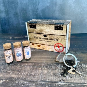 Caja de regalo de muestra de té de fantasía: Colección Medieval Dragon Brew imagen 10