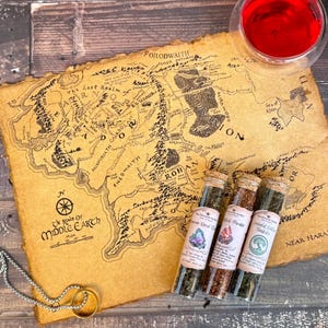 Caja de regalo de muestra de té de fantasía: Colección Medieval Dragon Brew imagen 2