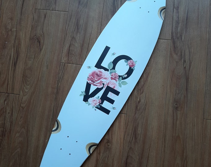 Fishtail Longboard Deck Etsy