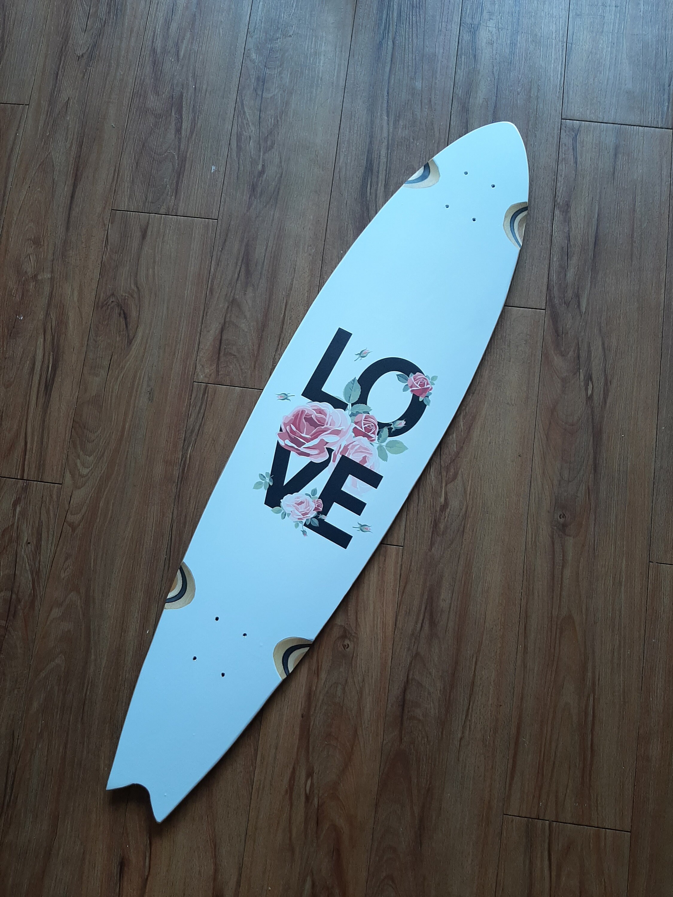 Fishtail Longboard Deck Etsy
