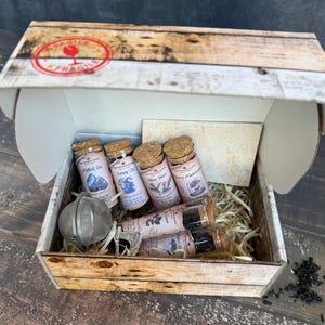 Caja de regalo de muestra de té de fantasía: Colección Medieval Dragon Brew imagen 9