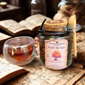 Dnd Tea Gift for Friend | Golden Black Tea Loose Leaf Blend | Ancient Forest Fantasy Tea for Gamers