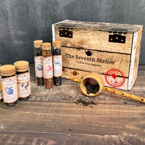 Caja de regalo de muestra de té de fantasía: Colección Medieval Dragon Brew imagen 3