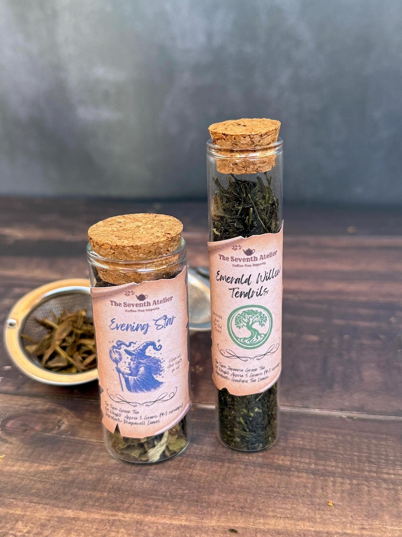 Tea Lover Gift Bundle Book Reader Collection Premium Wooden Box Fantasy Inspired Loose Leaf Sampler Custom Message Package Special Reading Companion Set Metal Infuser Beautiful Handcrafted Design Perfect Birthday Present Personal Note