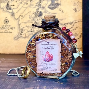 Dwarven Forge Tea | LOTR Inspired Rooibos Hazelnut Blend | Middle Earth Apothecary Gift | Hobbit Hole Study Tea