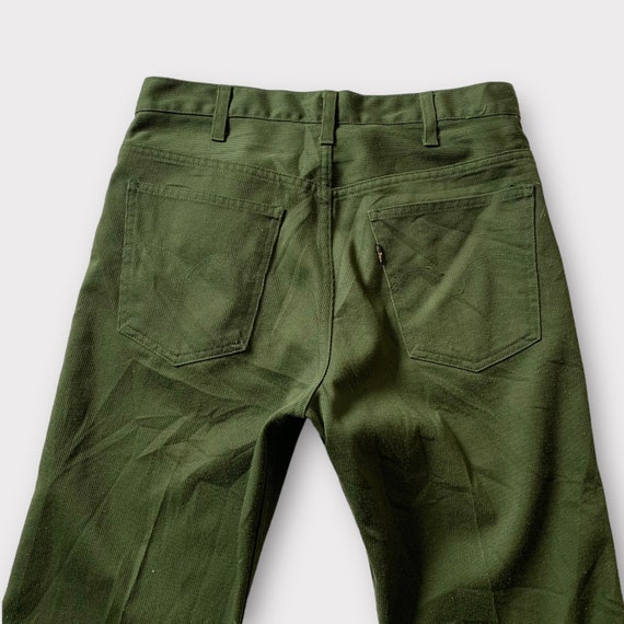 Rare vintage Levi’s “big E” green pants - image 9