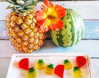 Juego de jabón de sandía y piña