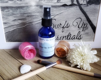 Spray de ajuste de maquillaje / Spray facial / Niebla facial / Spray facial de agua de rosas