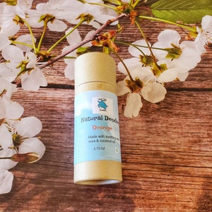 Eco-friendly natural deodorant