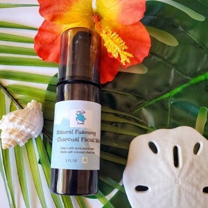 Lavagem facial com espuma de carvão/lavagem facial para acne