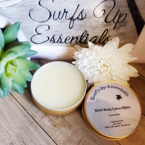 Solid body lotion/ Body salve/ Natural Lotion