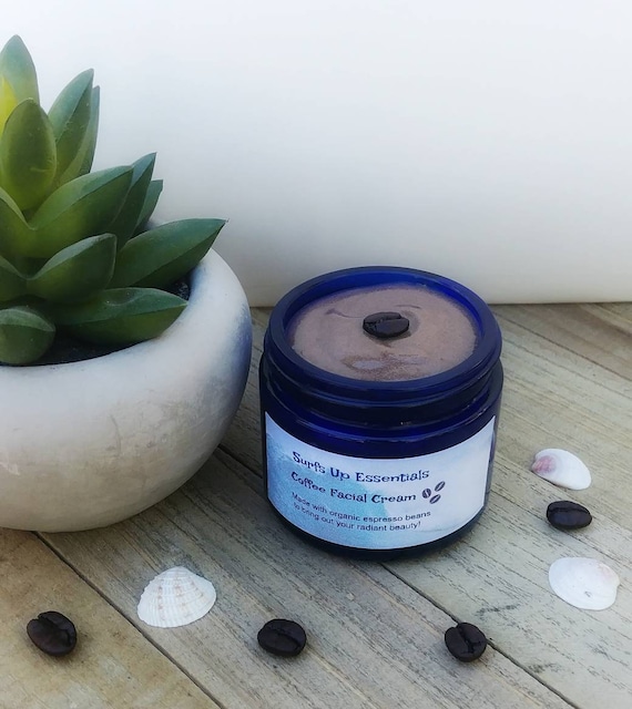 Natural coffee facial cream/Eye cream/ Improves skin tone/Face cream/Anti-aging cream