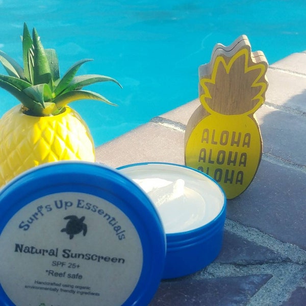 Natural Sunscreen/Reef safe sunscreen/Zinc sunscreen