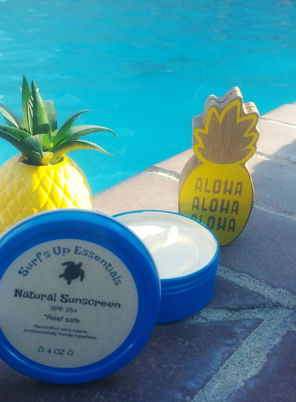 Natural Sunscreen/reef Safe Sunscreen/zinc Sunscreen Etsy