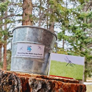 Bugz away citronella soy candle