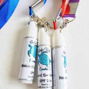 Natural sunscreen lanyard/On the go sunscreen/Kid&#39;s sunscreen/Adult sunscreen