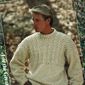 Cabled Yoke Pattern - Etsy