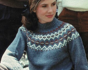 Steven Alan＞FAIRISLE MOTIF PULLOVER KNIT/ニット