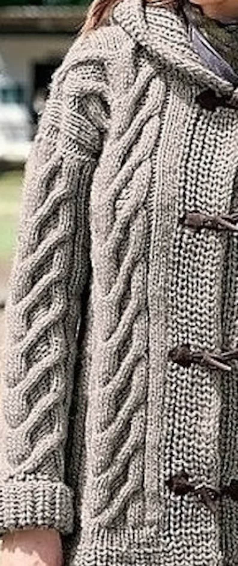 Cable Knit Duffle main image 0