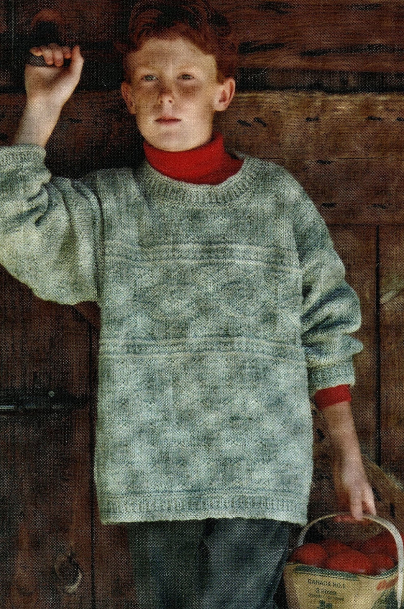 Childrens easy Knit Generous Fitting Sweater in - Etsy - Generous Fitting Sweaters