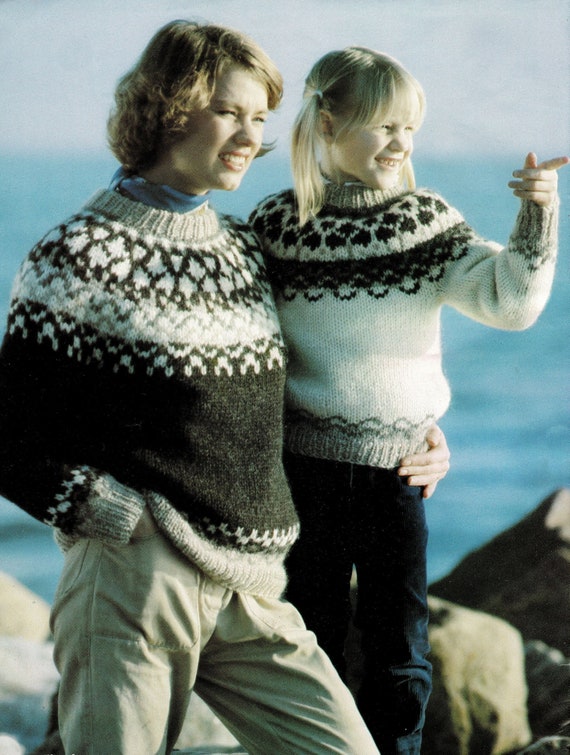 Touch of wool Fair Isle sweater